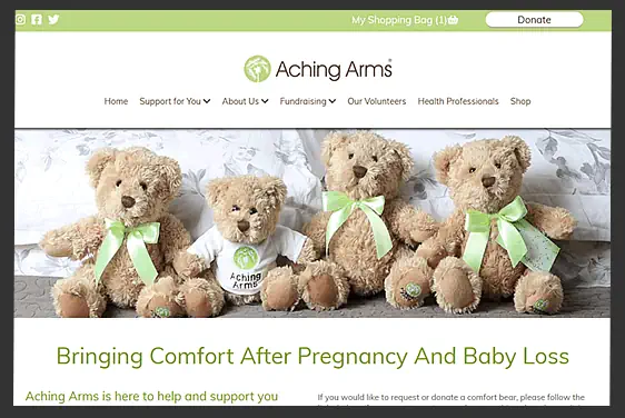 Aching Arms Website